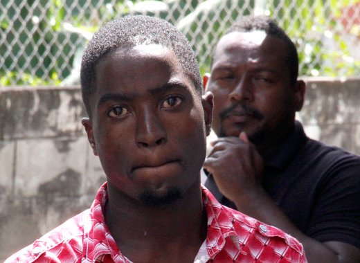 The accused, Jervany Baptiste. (iWN photo)