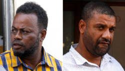 The accused, Keith Warren, left, and Bevan Boyea. (iWN photo)
