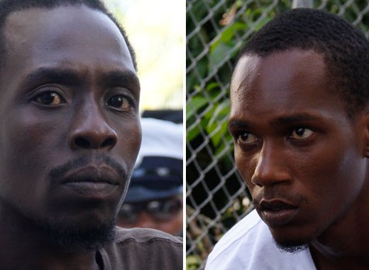 The accused, Kyron Bowens, left, and Kirth Stapleton. (iWN photos)
