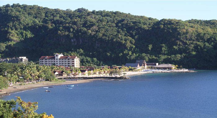 The former Buccament Bay Resort. (iWN file photo)