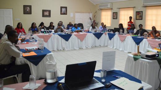 Participants at the workshop last week. 