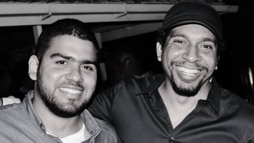 Storm Gonsalves, left, and his older brother, Finance Minister Camillo Gonsalves, the two of Prime Minister Ralph Gonsalves' three sons who live in St. Vincent. Storm was overseas at the time of the alleged, assault, the prime minister said. (Photo: Facebook)