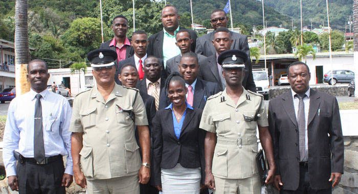 Trainers and participants after the training programme. (Police PR photo)