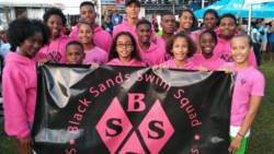 BSSS from left to right: Jimesia Bowen, Mornnell Ollivierre, Brandon George, Tia Gun-Munro, Anwar Medjahed, Kathryn Cumberbatch, Aaron Defreitas, Bryson George, Kyle John, Jamie Joachim, Akayla Crichton, Abigail Deshong, Tyrese Lewis, Adriel Bullock, Mya Defreitas.