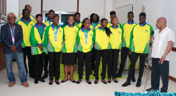 Cecil Ces McKie and athletes
