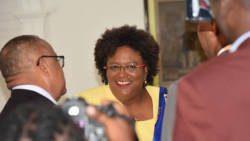 Prime Minister Mia Mottley. (Photo: Barbados Labour Party)