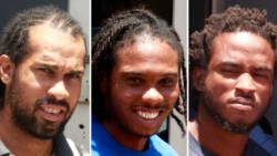 From left: Steve Media, Ricardo Espinosa and Joel Medina. (iWN photos)