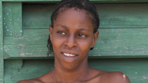 The injured woman, 20-year-old Teresha Edwards. (iWN photo)