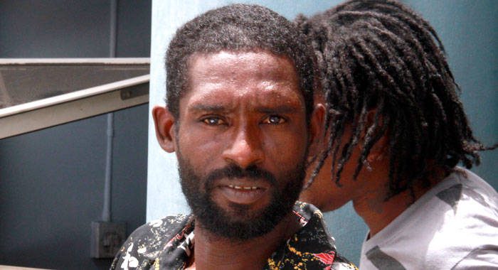 Dwayne Cupid's punishment was for stealing deodorant from Massy Store, Kingstown. (iWN photo)