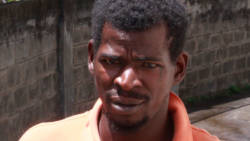 Jamarie Lowman's luck ran out when a detective boarded the same van that he did. (iWN photo)