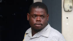 Michael Lewis admitted stealing two bottles of baby oil from a Kingstown store. (iWN photo)