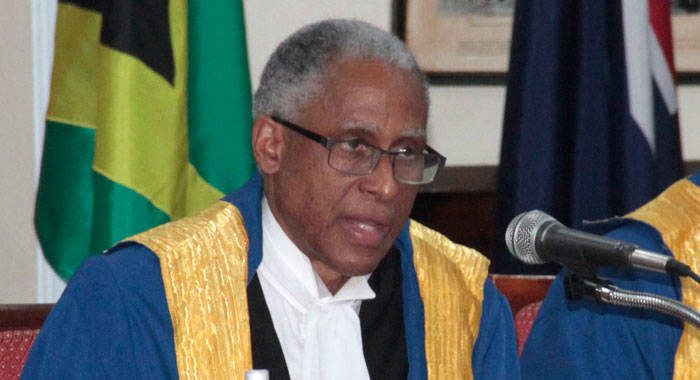 Justice Adrian Saunders, president of the Caribbean Court of Justice. (iWN file photo)