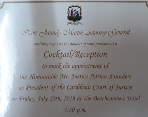 Cocktail invitation