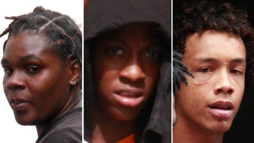 From left: Denisha Browne, Moeishia Patterson, and Zianniah Smart. (iWN photos)