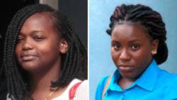 Sakaina John, left, the virtual complainant, and Chantae James, who has been convicted of wounding. (iWN photos)