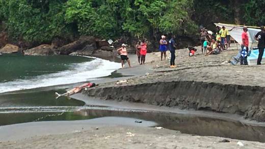 Maxwell Nash died on the beach at Rose Place, Kingstown, after an altercation Saturday morning. (iWN photo)