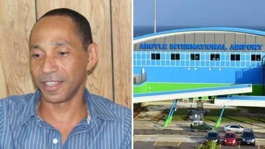 Ricardo Drayton (searchlight photo) says his company, Vincy Aviation Service has been overlooked for the running of a fixed-base operation at Argyle International Airport.