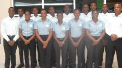 The St. Vincent and the Grenadines Cadet Force contingent to the Caribbean Cadet Camp in Barbados.