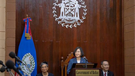 Tsai in Belize