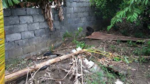 The scene in Questelles were the woman's body was found. (iWN Photo)