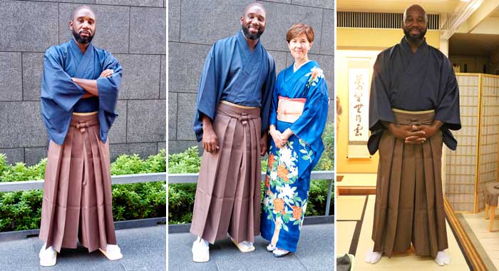 Kenton in Kimono