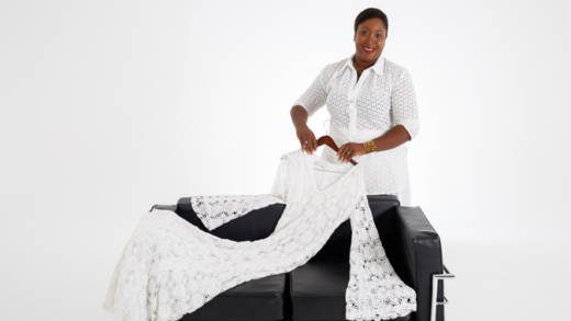 Vincentian fashion designer, Kimya Glasgow.