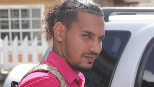 Rondale "Dog Man" Greaves, also known as "Smilie" use Facebook to track and recover four missing puppies that were worth EC$7,200. (iWN photo)