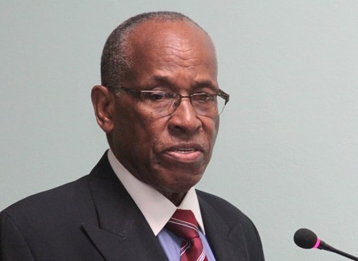 Minister of Foreign Affairs, Sir Louis Straker. (iWN file photo)