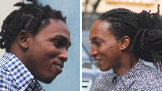 Shamol Richardson, left, and Kareem Charles. (iWN photos)