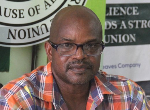 President of the Public Service Union, Elroy Boucher. (iWN file photo) 