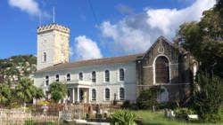 St. George's Cathedral in Kingstown where the crime took place. (iWN photo)
