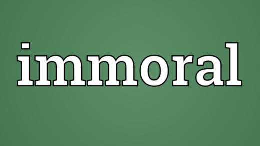 Immoral