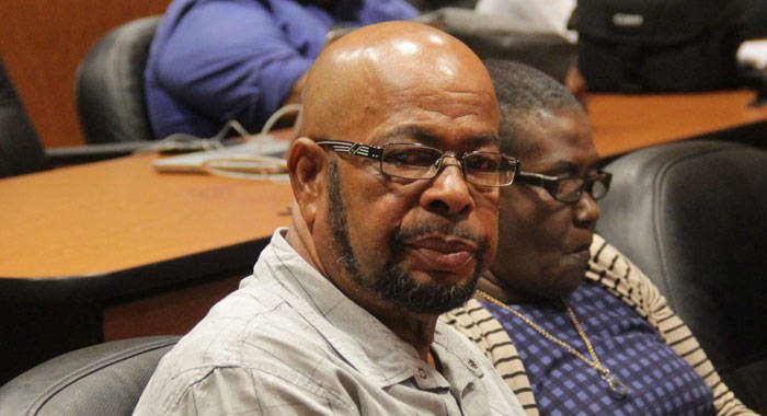 North Windward returning officer, Ville Davis, told the court that he lost the Form 16 from that constituency in the December 2015 election. (iWN photo)