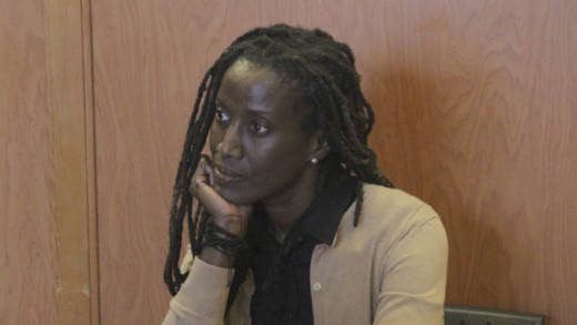 Lawyer Shirlan "Zita" Barnwell during a break in the court proceedings on Tuesday, when she was cross-examined.  (iWN photo)
