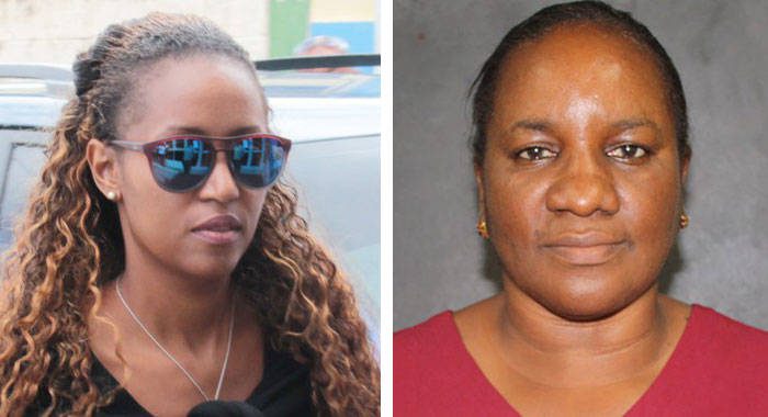 Former Registrar of the High Court, Tamara Gibson-Marks, left, and Former Customs Supervisor, Julia Phillips, both avoided jail time for theft, in two cases four years apart. 