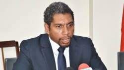 Minister of Finance, Camillo Gonsalves. (File photo)