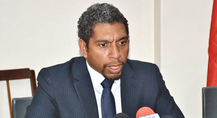 Minister of Finance, Camillo Gonsalves. (File photo)