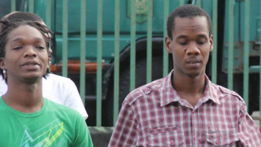 The Chance brothers, Javiss, left, and Kevin. (iWN photo)
