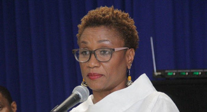 Vincentian Rachel Browne is said to be one of two female Caribbean nationals managing five-star resorts in the region. (iWN photo)