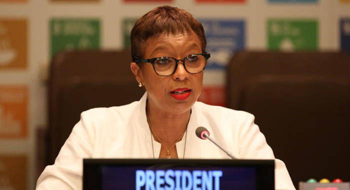 SVG's UN ambassador, I. Rhonda King. (Internet photo)