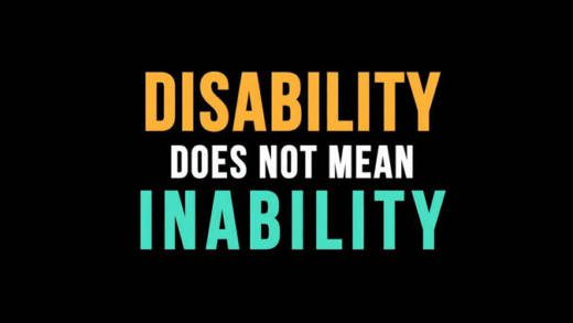 Disability is not Inability