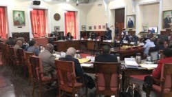 The Vincentian Parliament in session on April 1, 2019. (iWN photo)