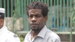 Desmond Browne, 42, has spent more time in jail than out. On Thursday, he was sentenced to spend a further 17 years behind bars for midday armed robbery in Kingstown five years ago. (iWN photo)