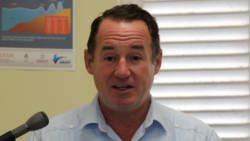 Joaquin Monserrate, deputy chief of mission at the US embassy in Barbados. (iWN photo)