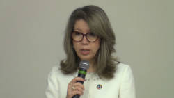 Katyna Argueta, Resident Representative of the United Nations Development Programme in Brazil. (CMC photo)