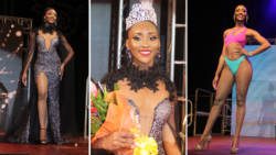 Miss SVG 2019, Miss Mustique Co. Ltd., Sharikah Rodney, also won the Swimwear, Evening Gown and Interview segments of the show. (iWN photos)