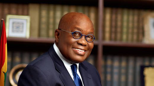 President of Ghana, Nana Addo Dankwa Akufo-Addo. (Internet photo) 