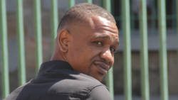 Branson George on his way back to prison after his sentencing on Thursday. (iWN photo)