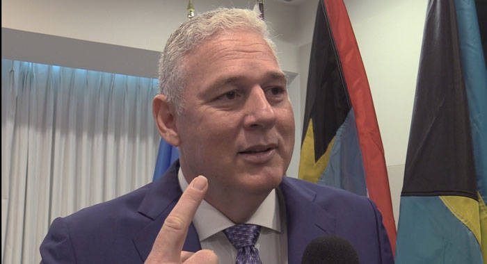 Prime Minister of St. Lucia, Allen Chastanet says the Caribbean could benefit from a single civil aviation regulator. (iWN photo)