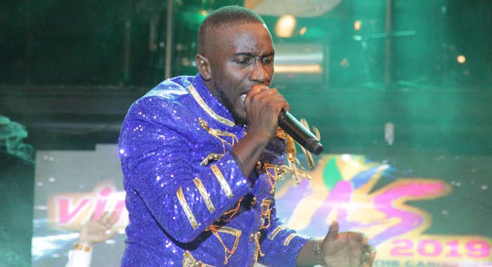 One year being dethroned, Hance John regained the Ragga Soca crown last Saturday at Victoria Park. (iWN photo)